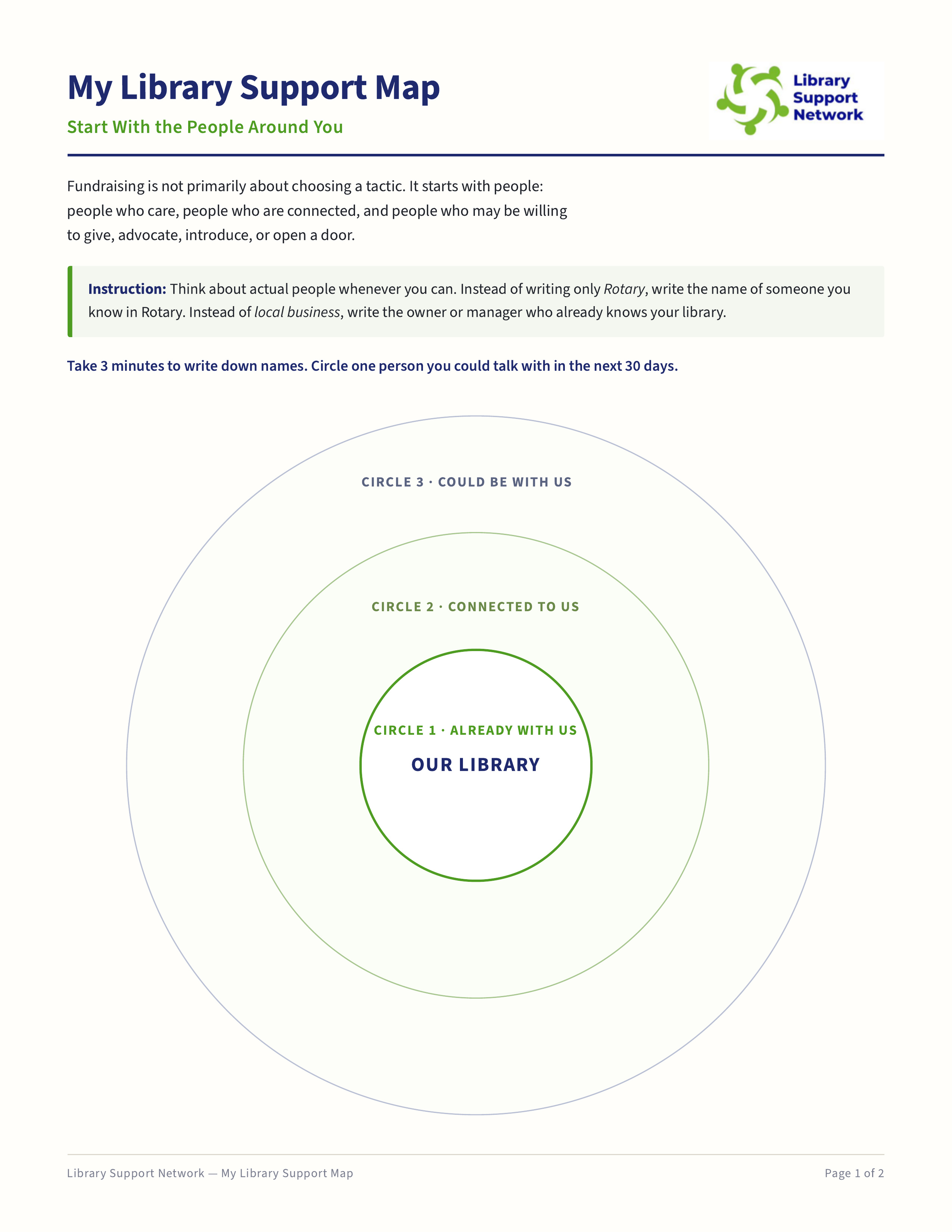 Mapping Tool Page 1