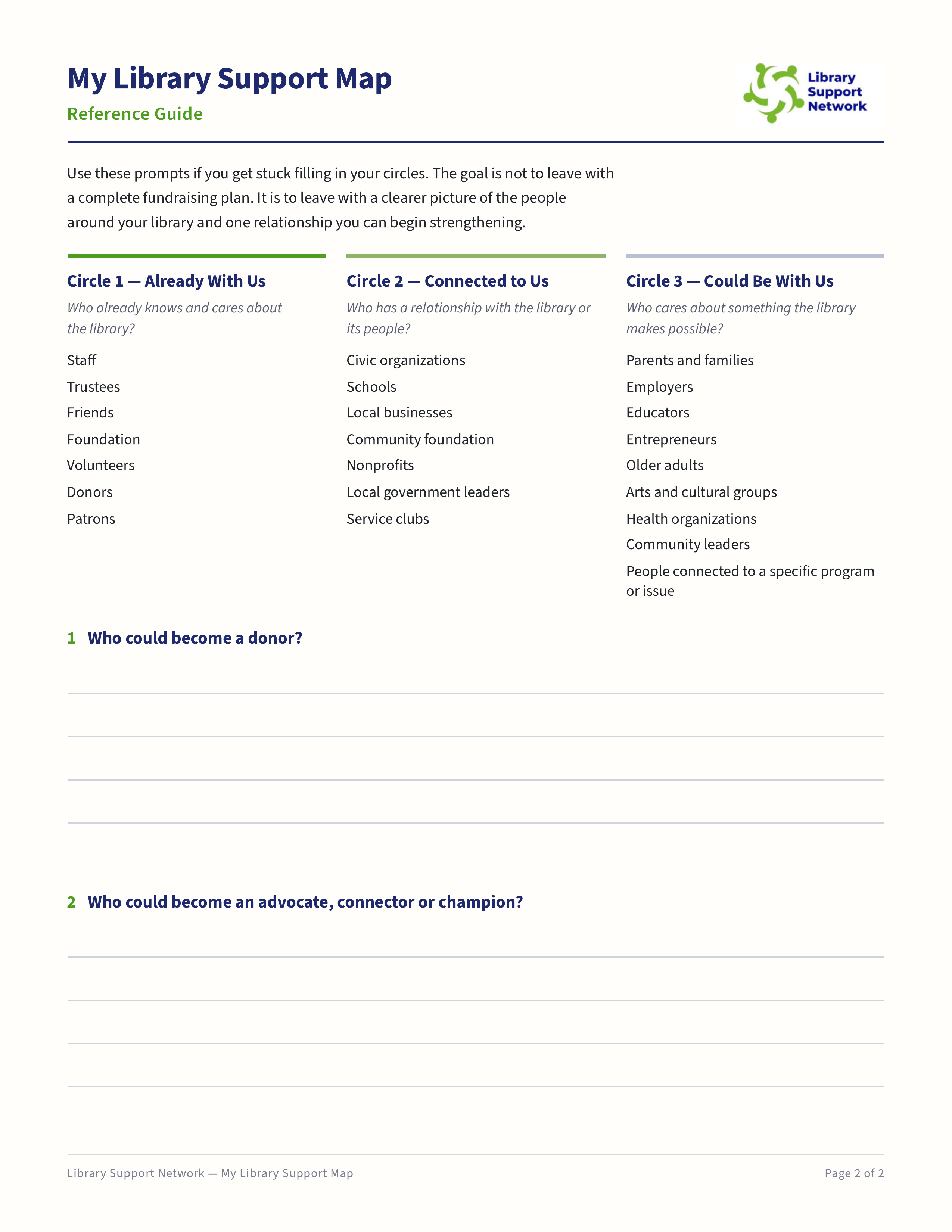 Mapping Tool Page 2